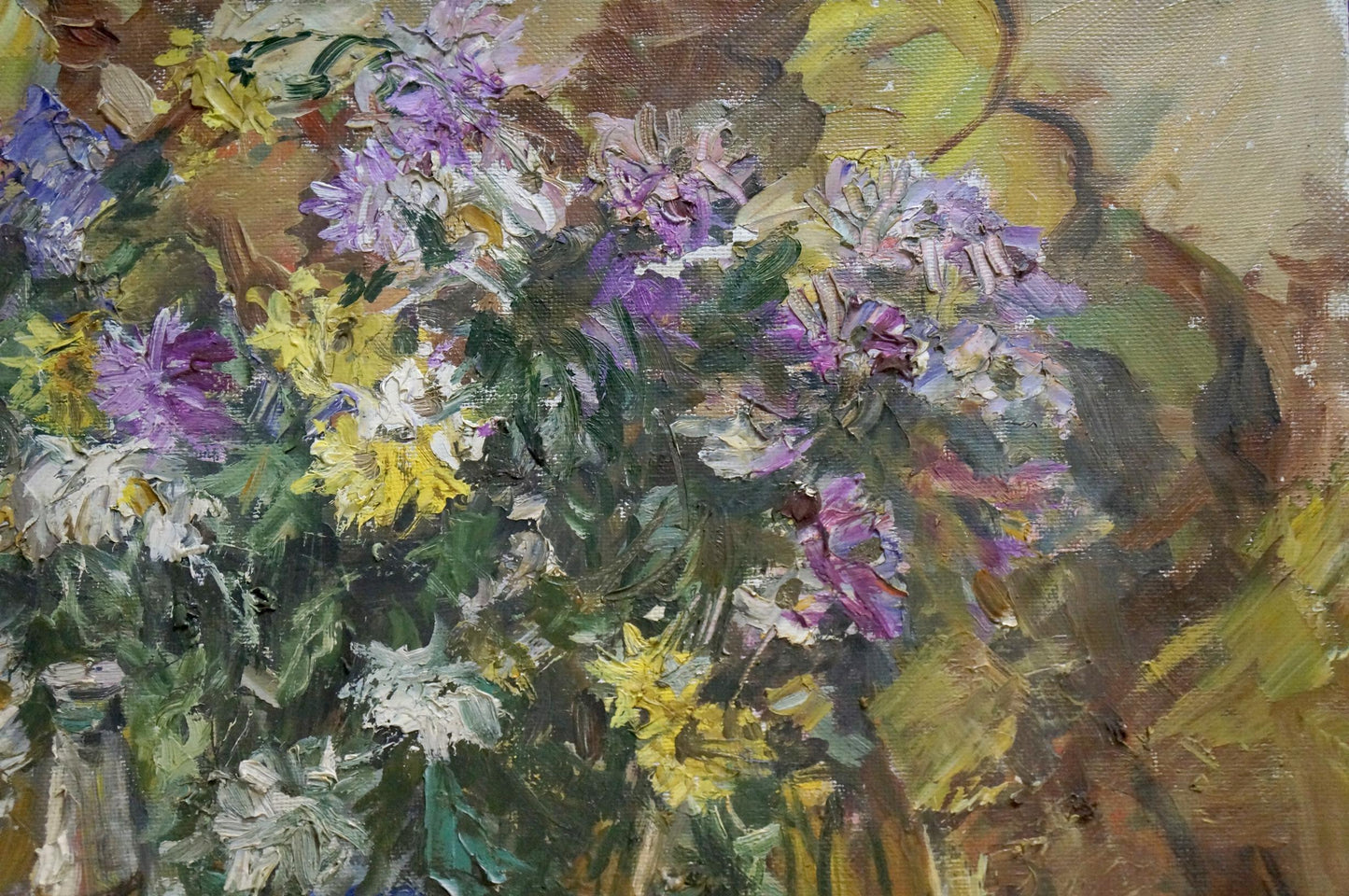 Oil painting Anniversary Still Life I. Olishevich