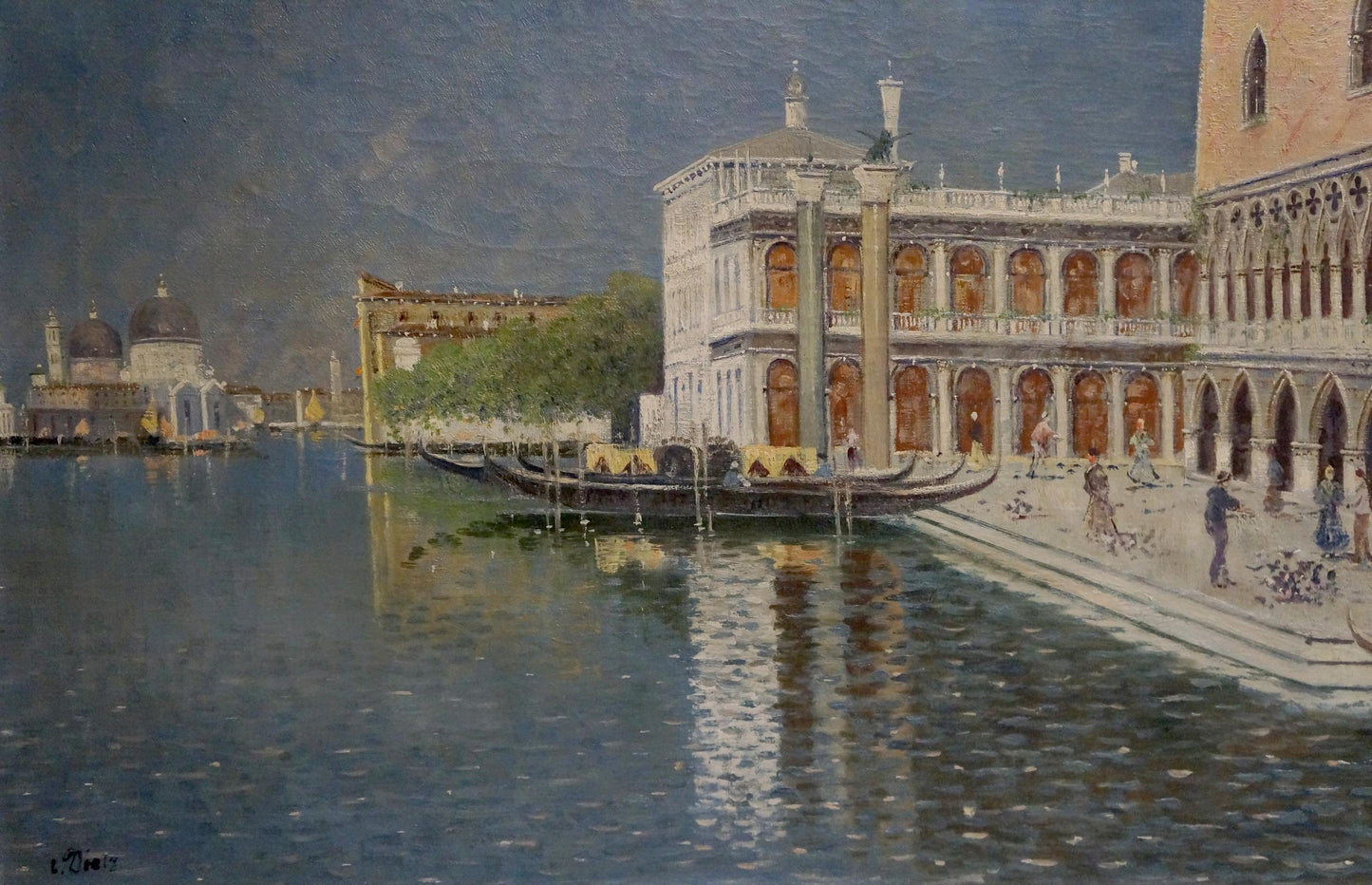 Oil painting Venice