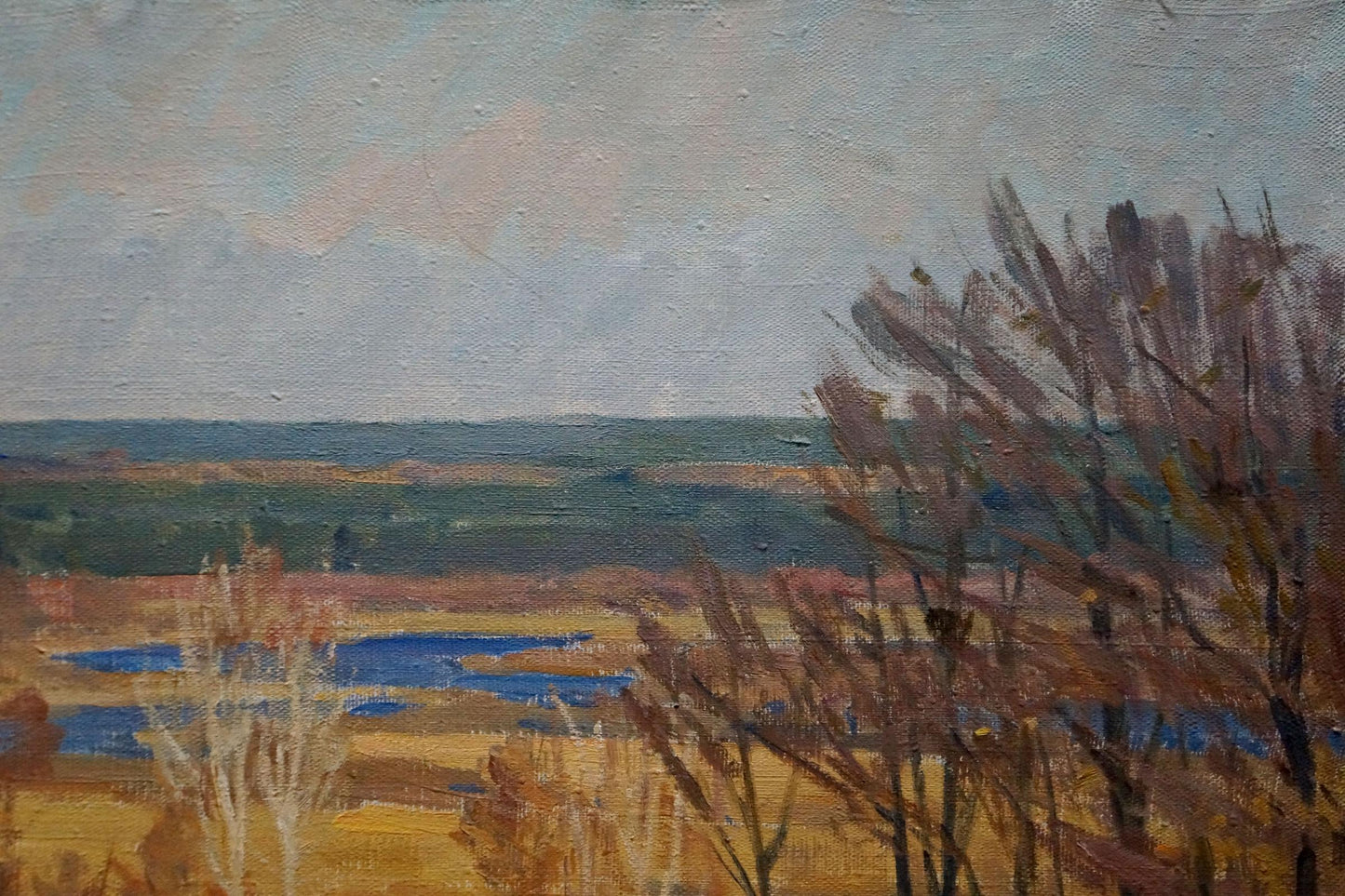 Oil painting Autumn has come Minka Alexander Fedorovich
