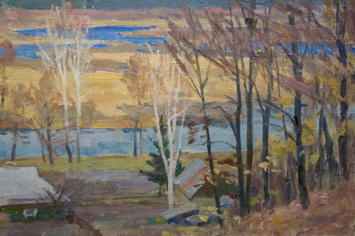 Oil painting Autumn has come Minka Alexander Fedorovich