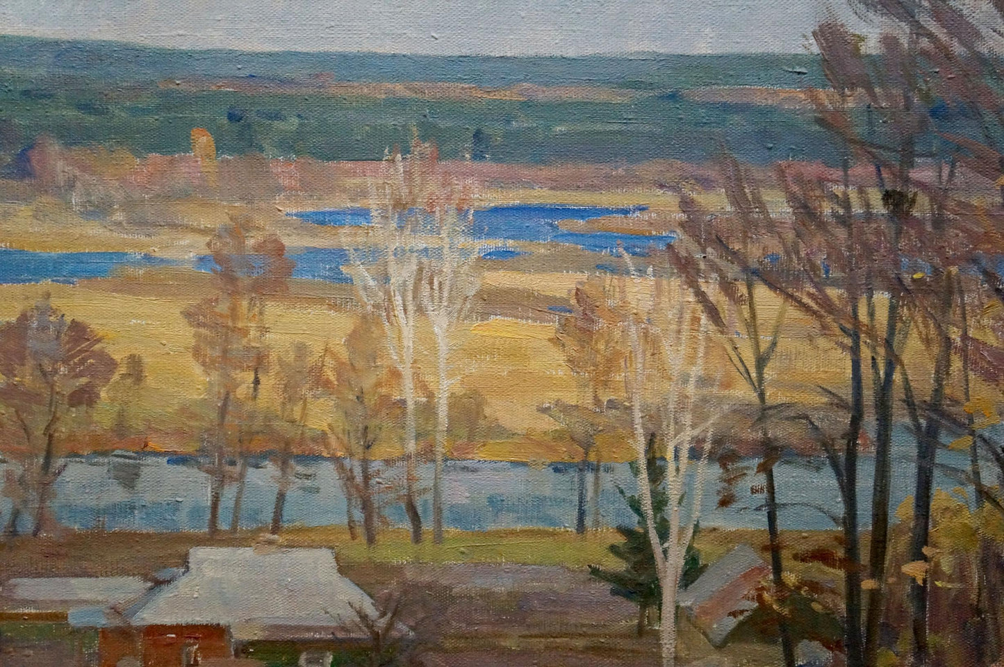 Oil painting Autumn has come Minka Alexander Fedorovich