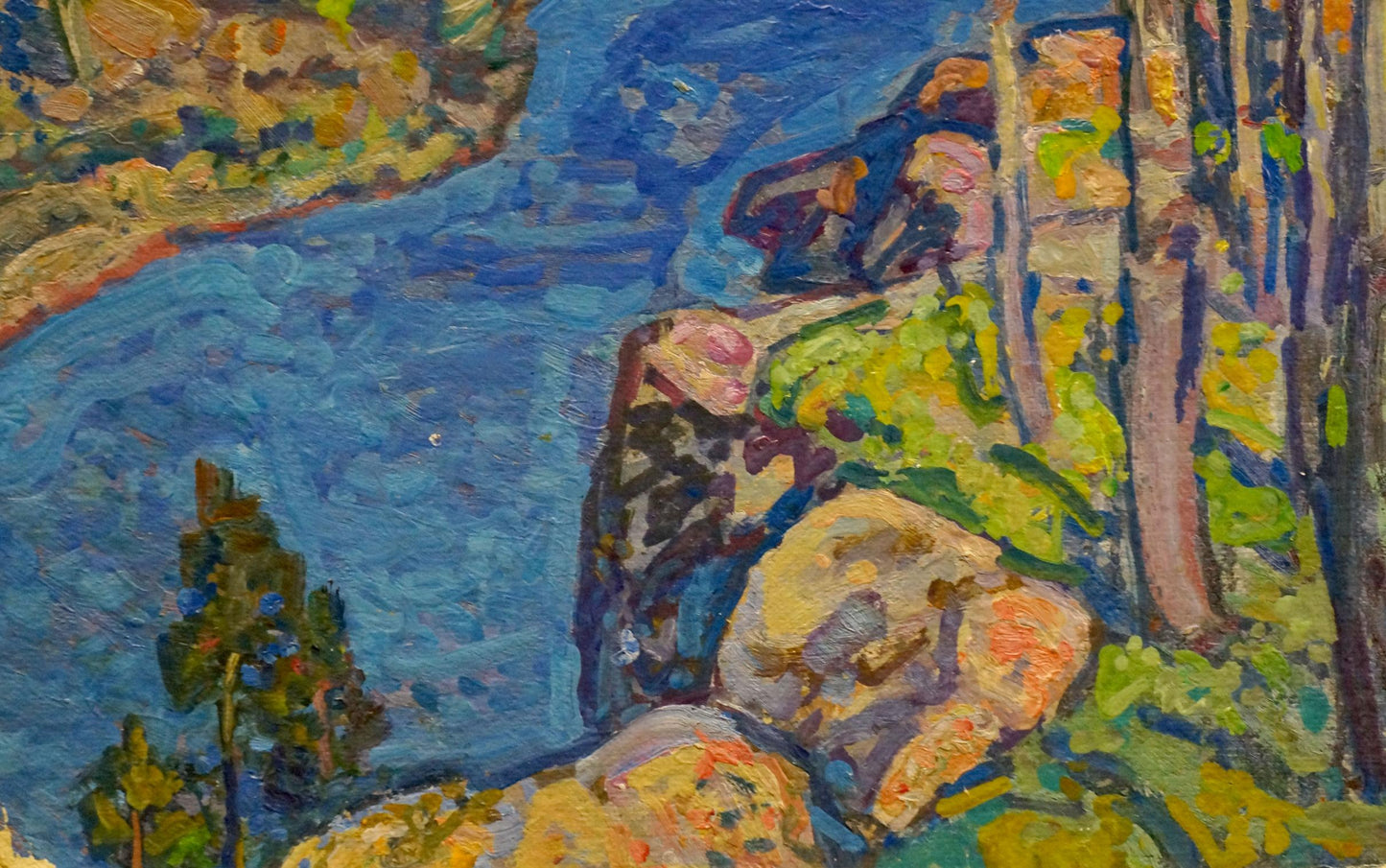 Oil painting Natural landscape Gaiduk Viktor Kirillovich