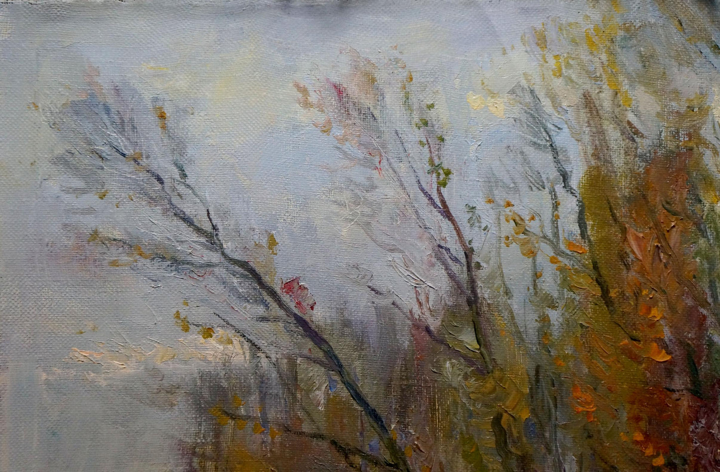 Oil painting Autumn landscapes Minka Alexander Fedorovich