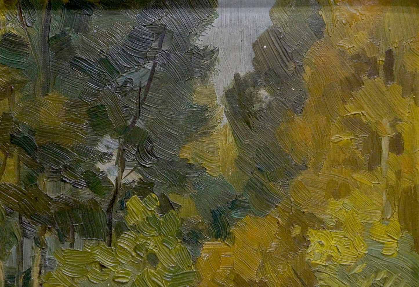 Oil painting Road to the forest Z. Seredenko