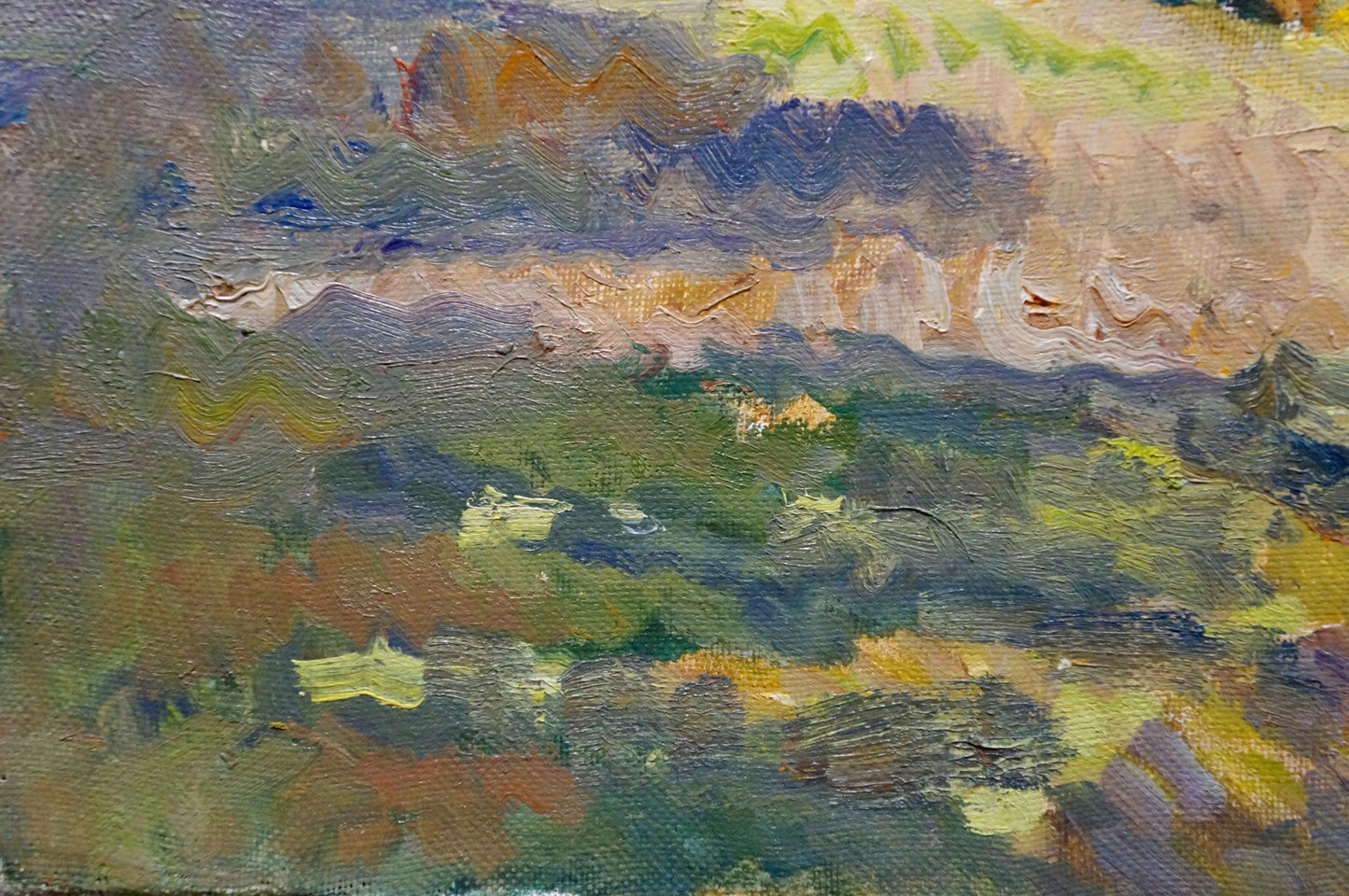 Oil painting After the rain Minka Alexander Fedorovich