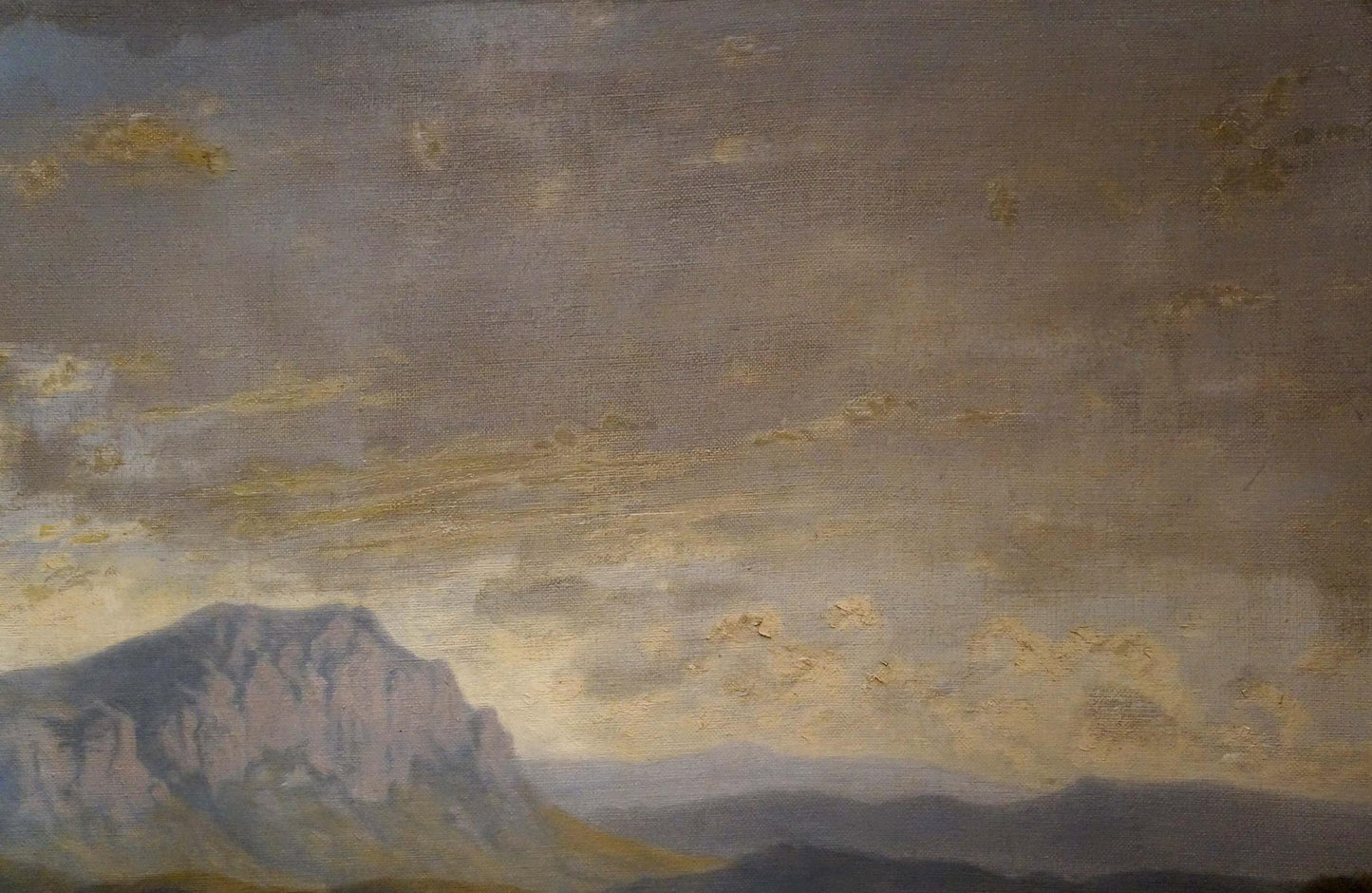 Oil painting Natural landscape F. W. Nickel