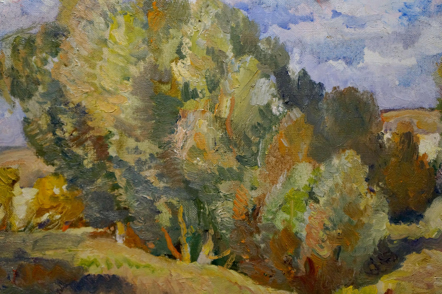 Oil painting After the rain Minka Alexander Fedorovich