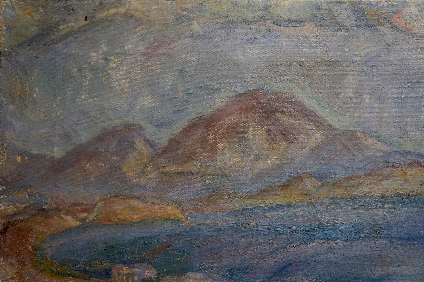 Oil painting Landscape Lebedeva V.N.