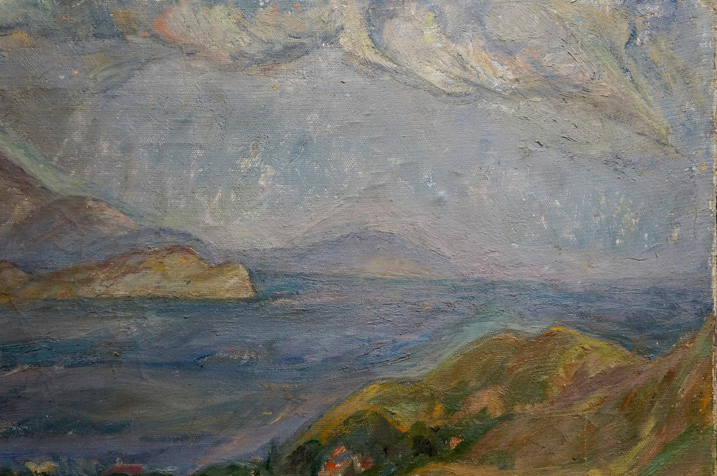 Oil painting Landscape Lebedeva V.N.