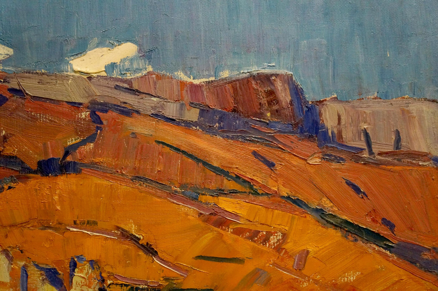 Oil painting Hot weather Stremsky Alexander Ivanovich