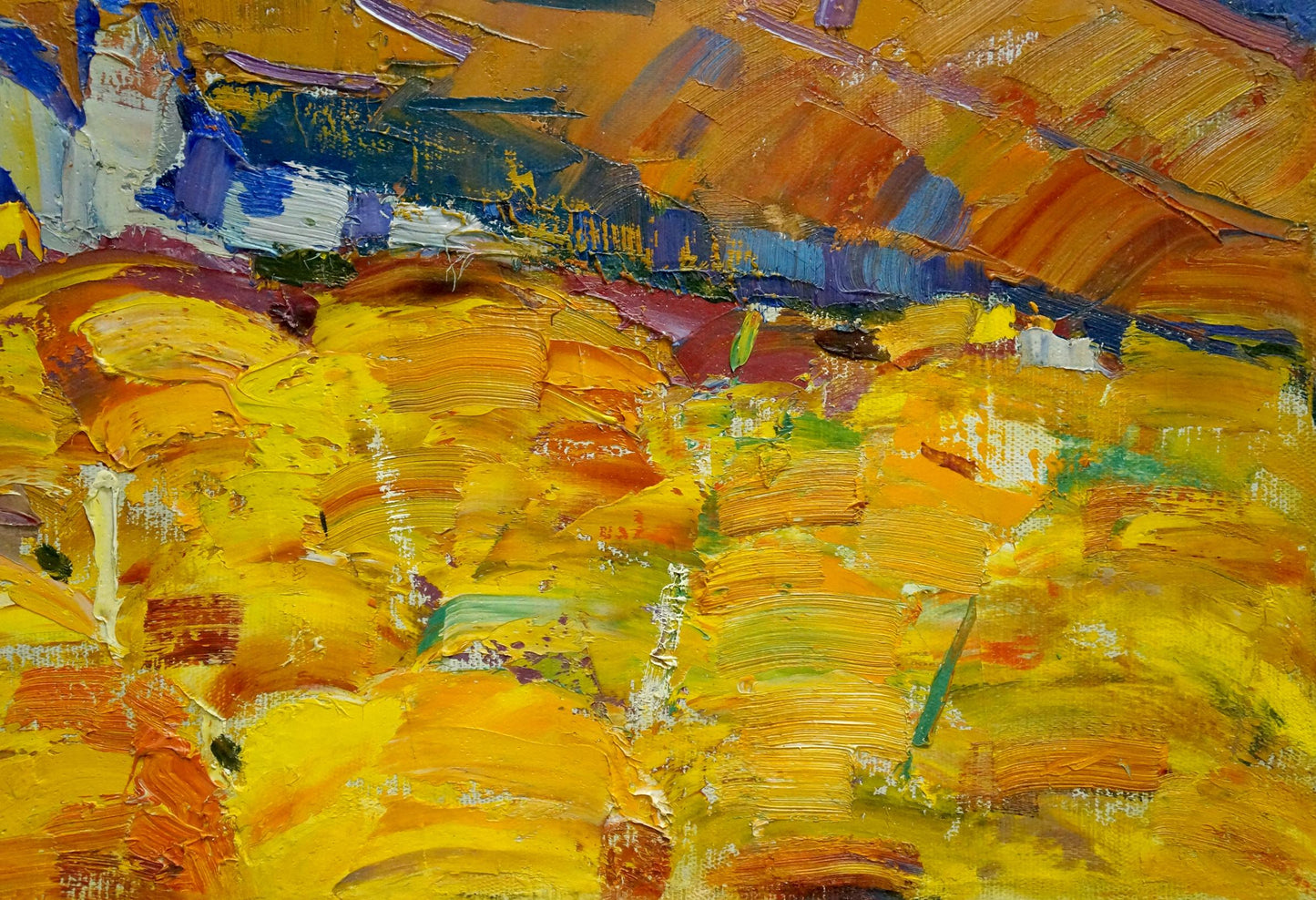 Oil painting Hot weather Stremsky Alexander Ivanovich