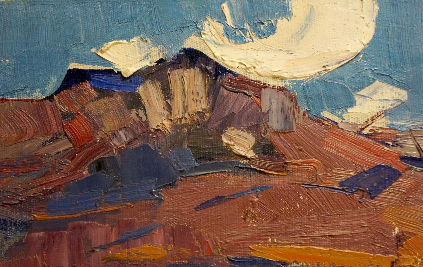 Oil painting Hot weather Stremsky Alexander Ivanovich