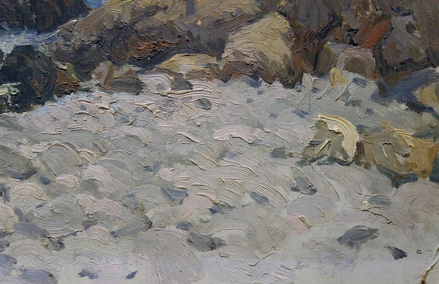 Seaside Serenity - an oil painting by Pyotr Kuzmich Stolyarenko
