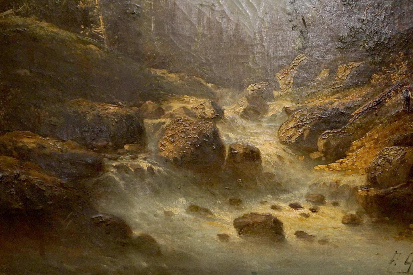 Nature: an oil painting by Karl Kaufman