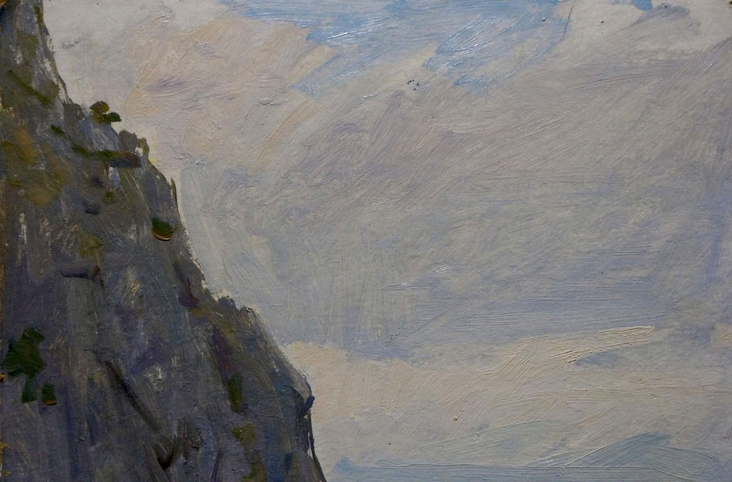 Oil painting Rocky coast Bakaev Sergey Ivanovich