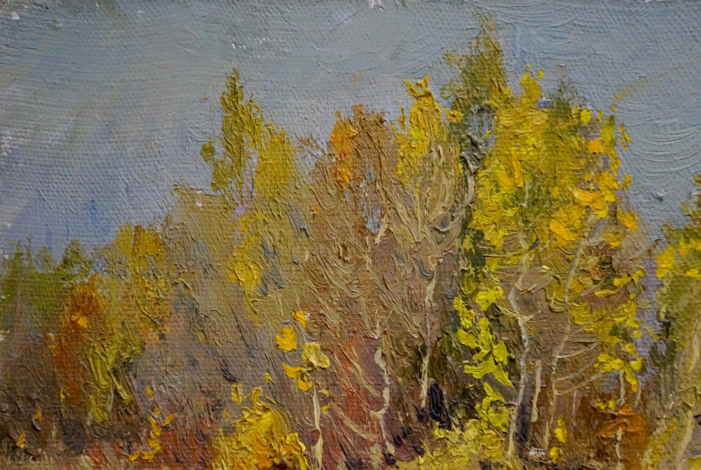 Oil painting Autumn Chernyshevsky Petr Akimovich