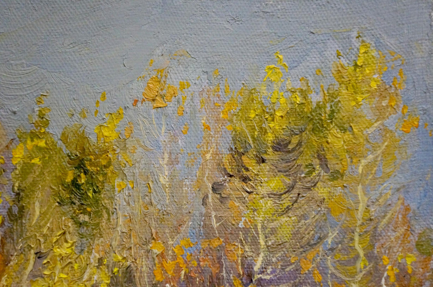 Oil painting Autumn Chernyshevsky Petr Akimovich