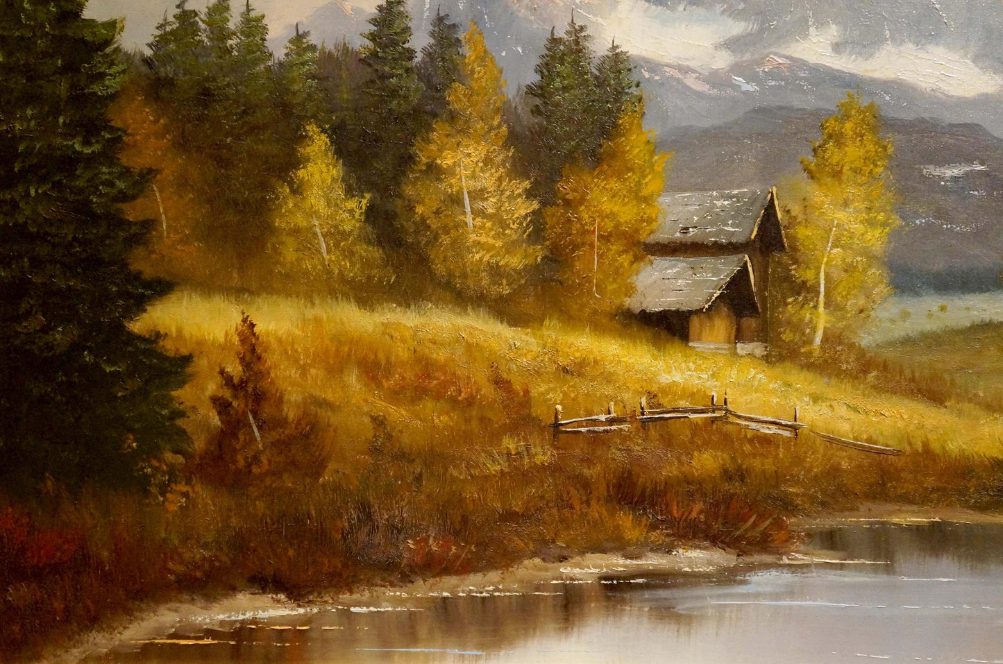 Oil painting Away from everyone Kubass J.
