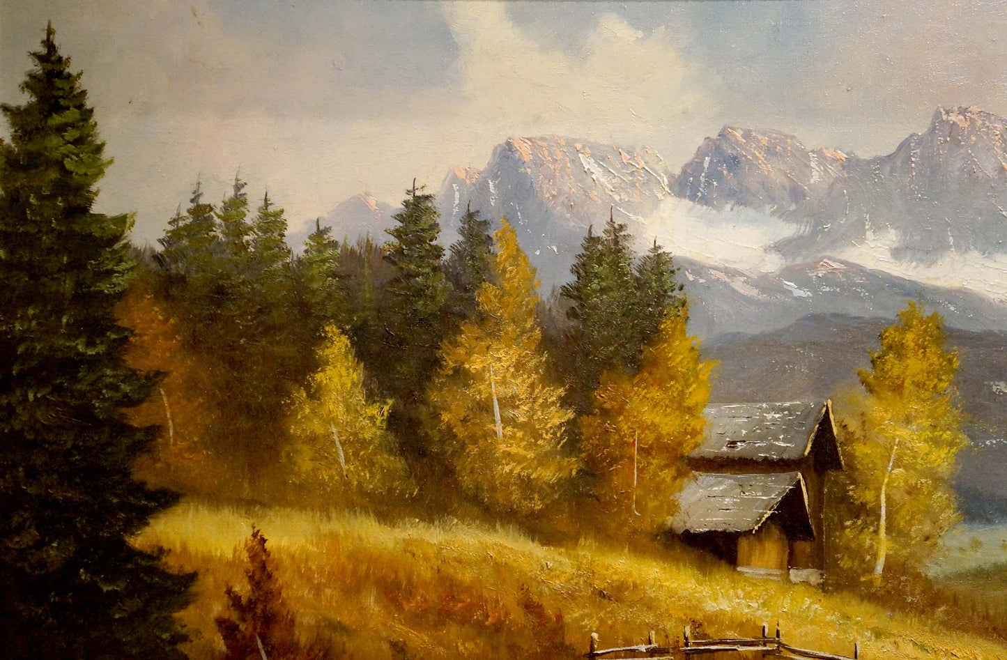 Oil painting Away from everyone Kubass J.