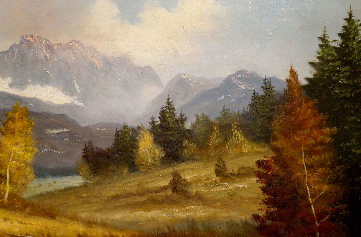 Oil painting Away from everyone Kubass J.