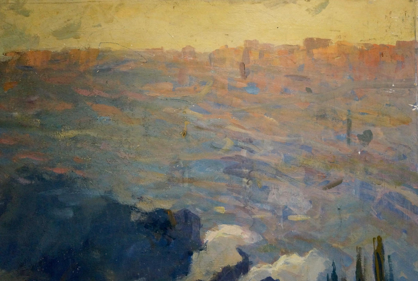 Oil painting South bay Afanasiev Mikhail Andreevich