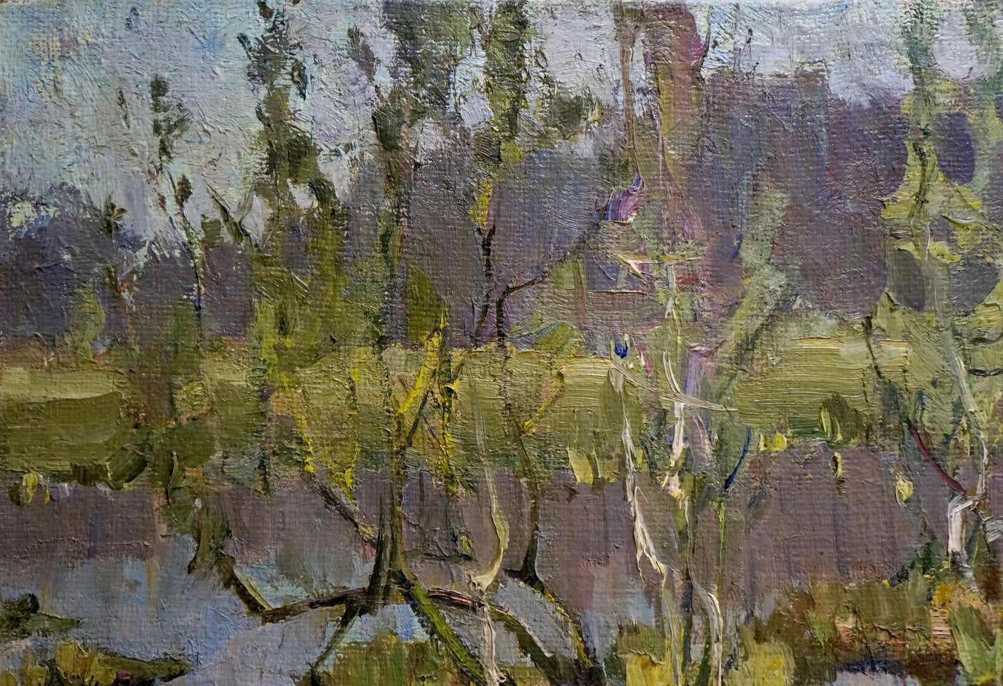 Oil painting Awakening Syrovatka Dmitry Matveevich