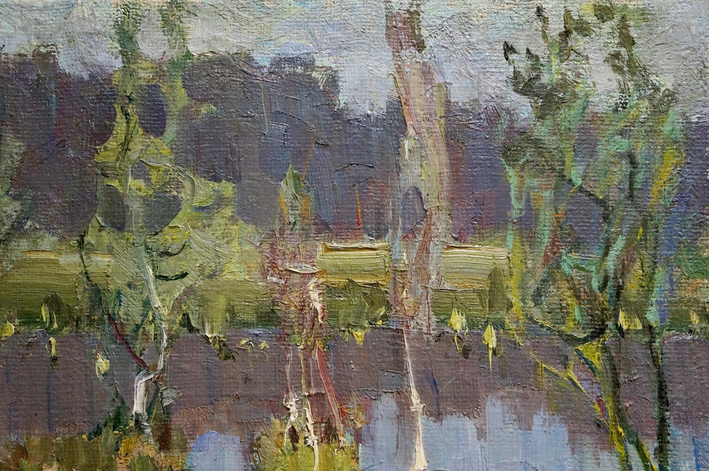 Oil painting Awakening Syrovatka Dmitry Matveevich