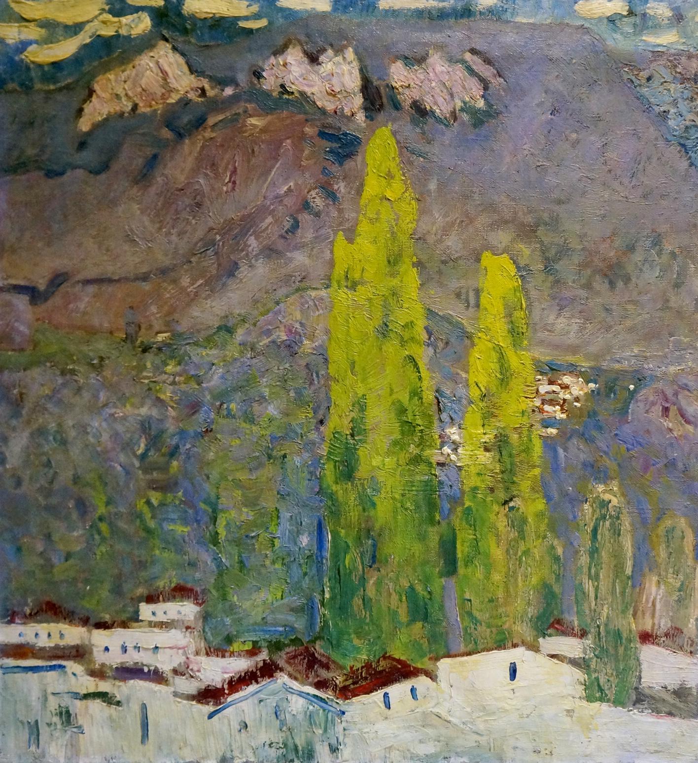 Oil painting Away mountains Tolochko Victor Ivanovich