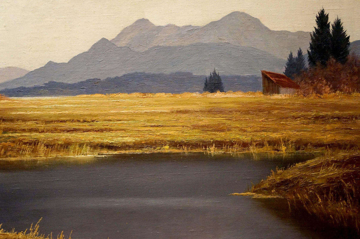 Oil painting Mountain View