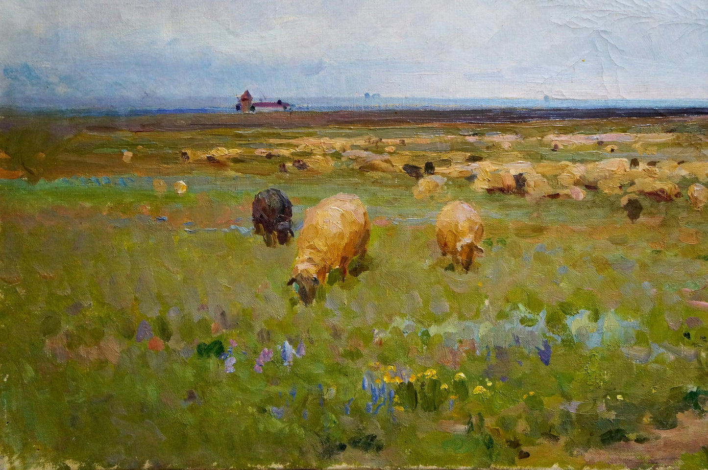 Oil painting To the rain Zhurbiy Alexander Petrovich