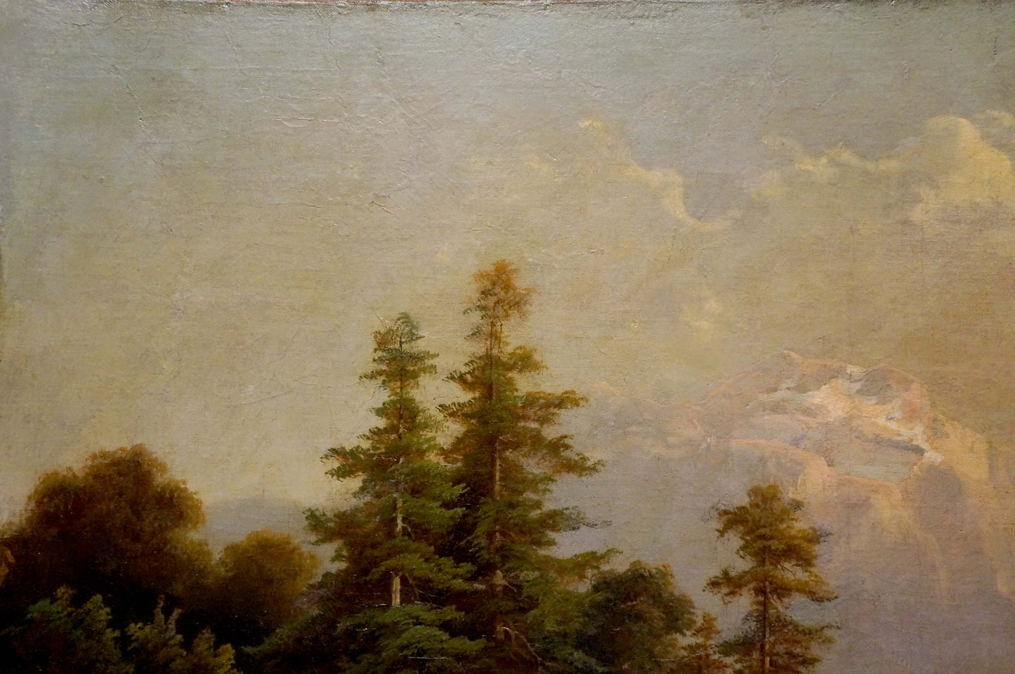 Oil painting Away from everyone