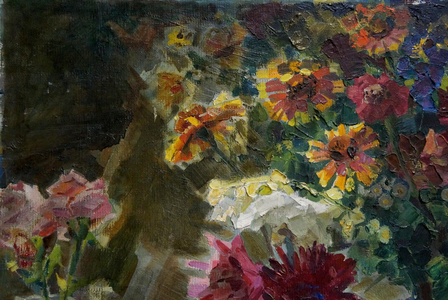 Oil painting A park Latunov Grigory Antonovich