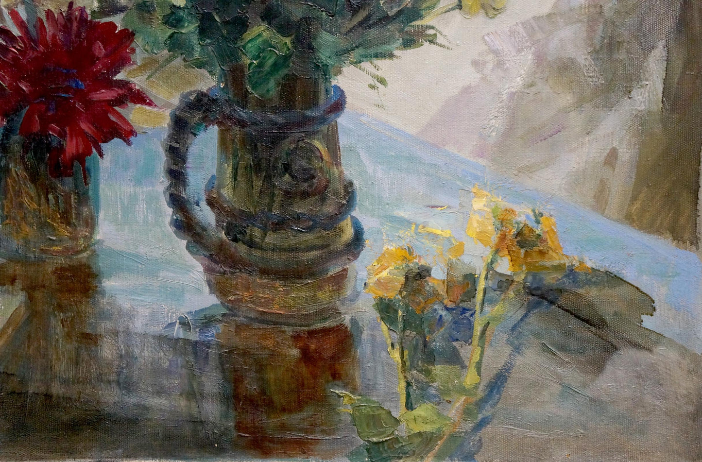 Oil painting A park Latunov Grigory Antonovich