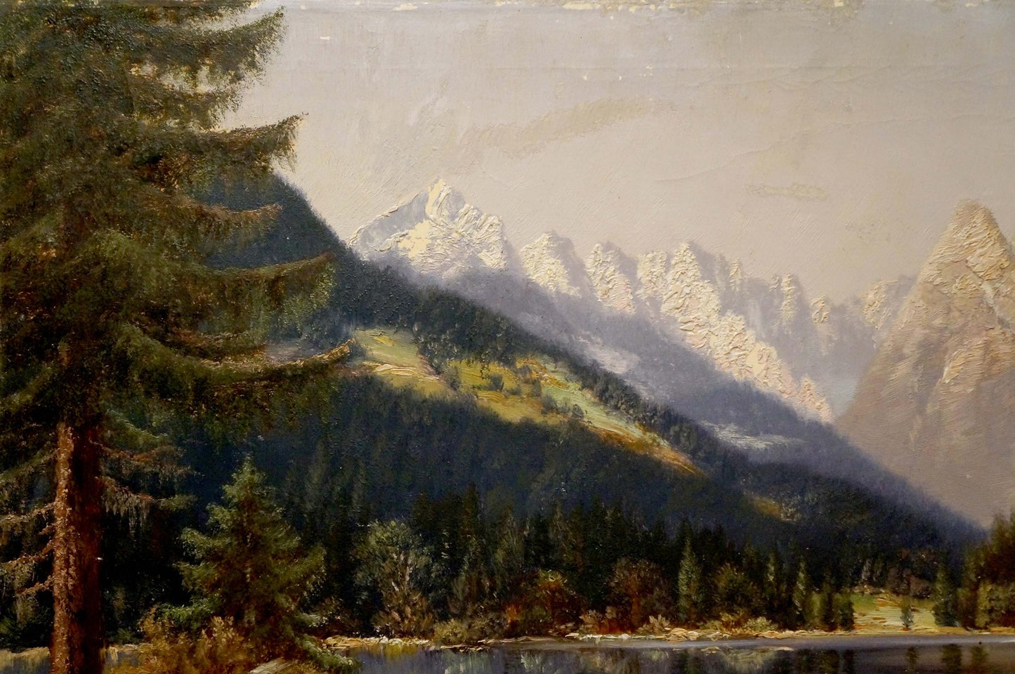 Oil painting Natural beauty S. Mitterbiller