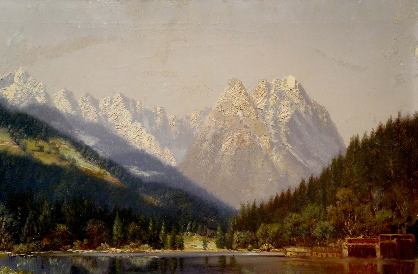 Oil painting Natural beauty S. Mitterbiller