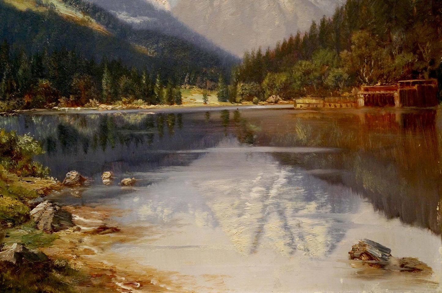 Oil painting Natural beauty S. Mitterbiller