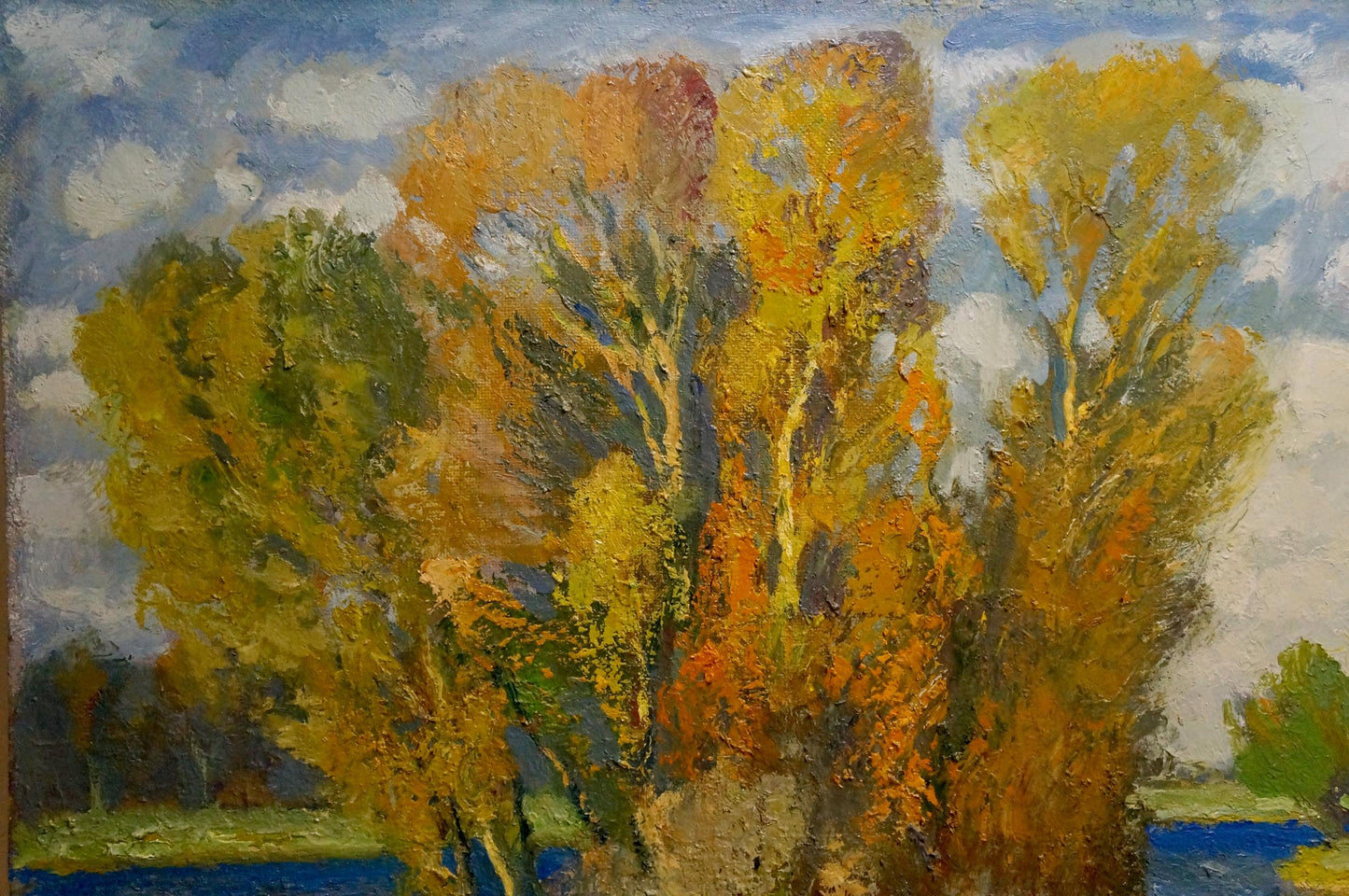 Oil painting Autumn beauty Mynka Alexander Fedorovich