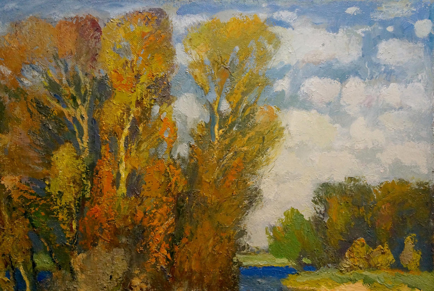 Oil painting Autumn beauty Mynka Alexander Fedorovich