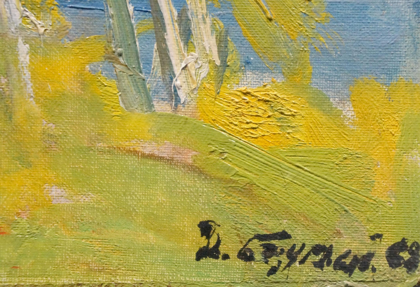 Oil painting Sunny day Bezugly Daniil Ivanovich