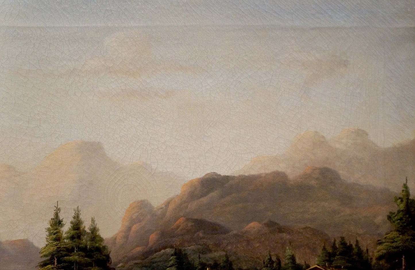 Oil painting Casting Lines on the River Unknown artist