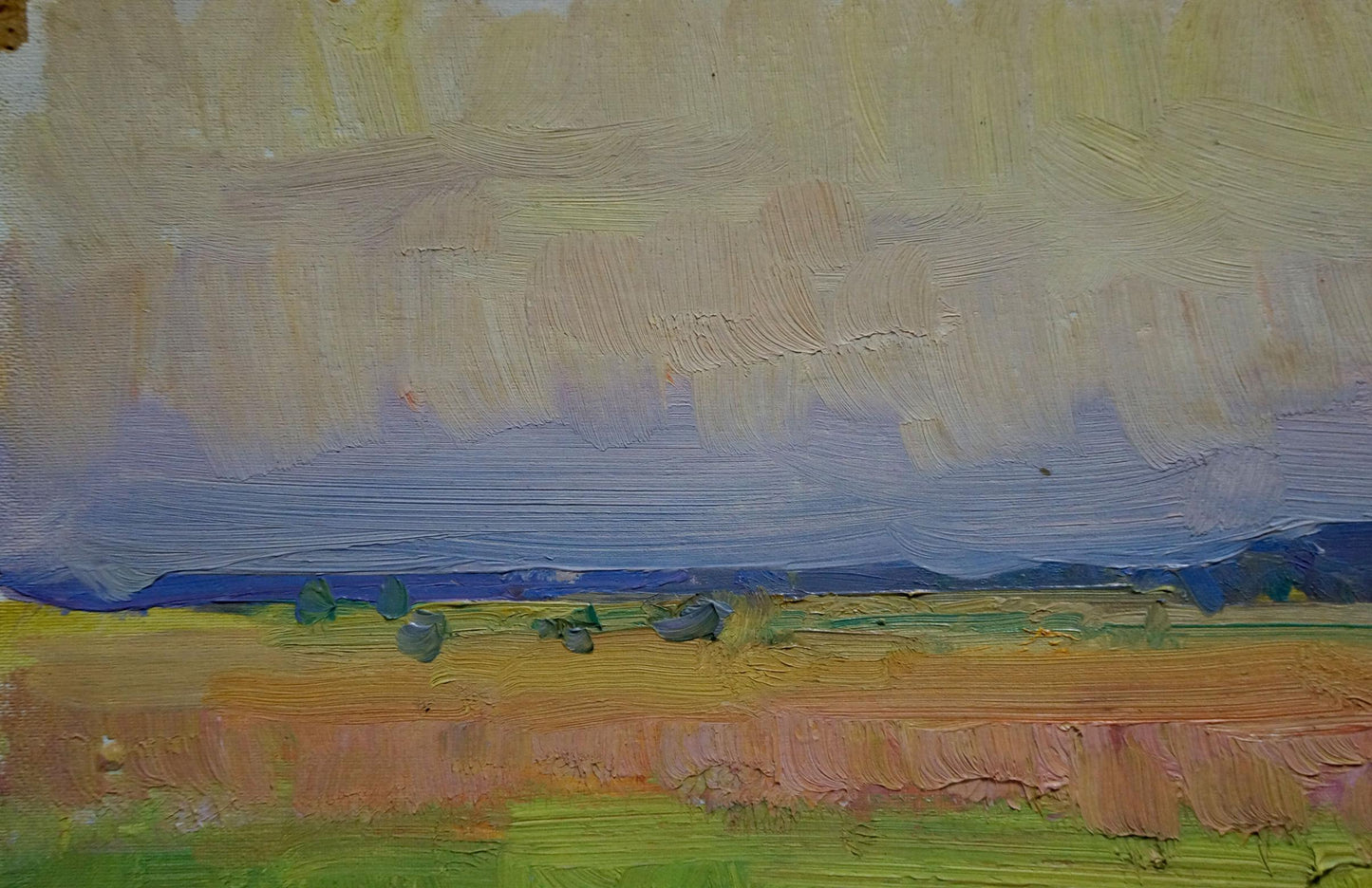 Field Landscape oil painting by Leonty Filippovich Koshtelyanchuk