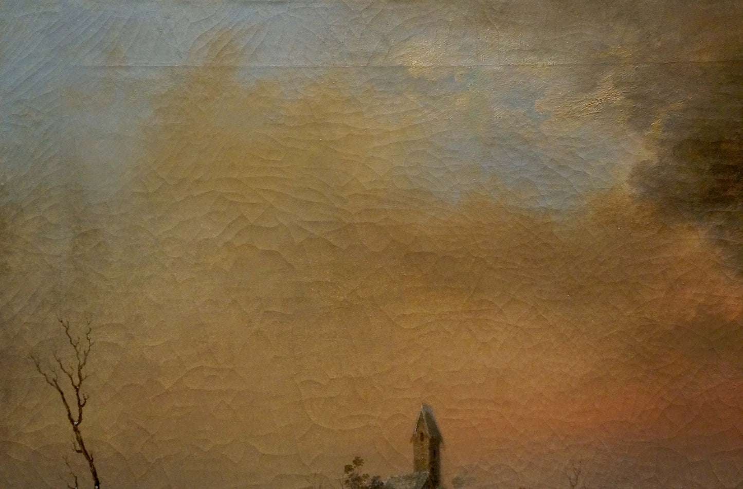 Oil painting Distance travel