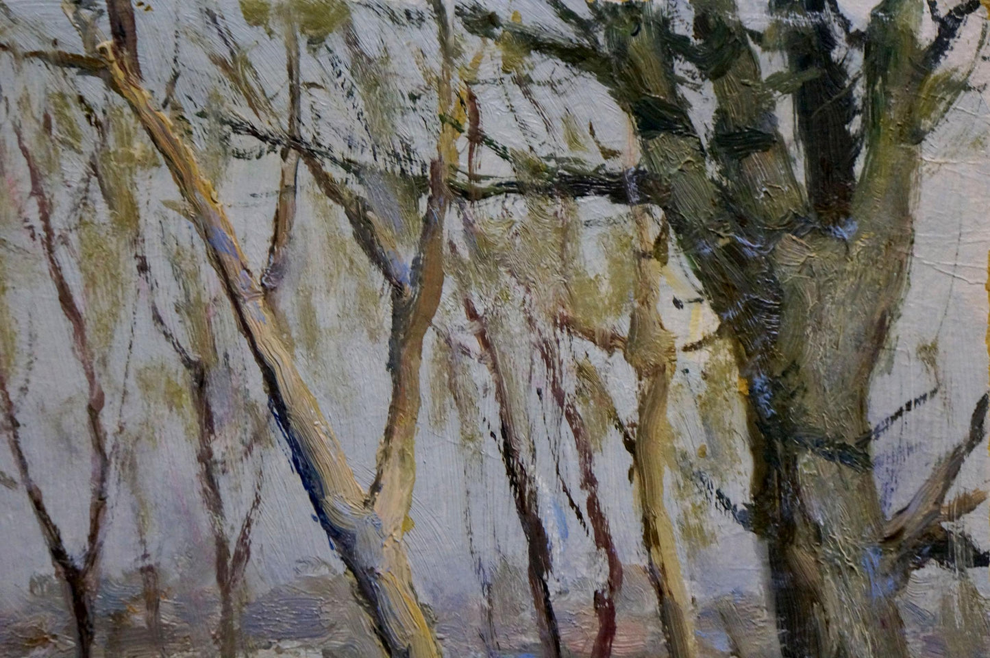 Oil painting Trukhanov Island Sharay L. G.