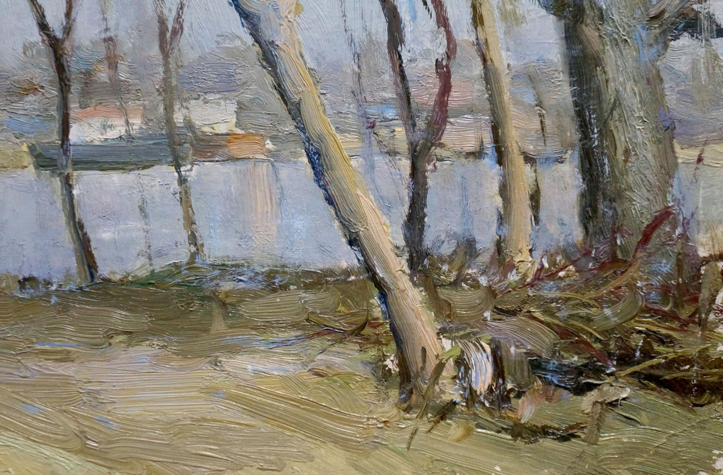 Oil painting Trukhanov Island Sharay L. G.