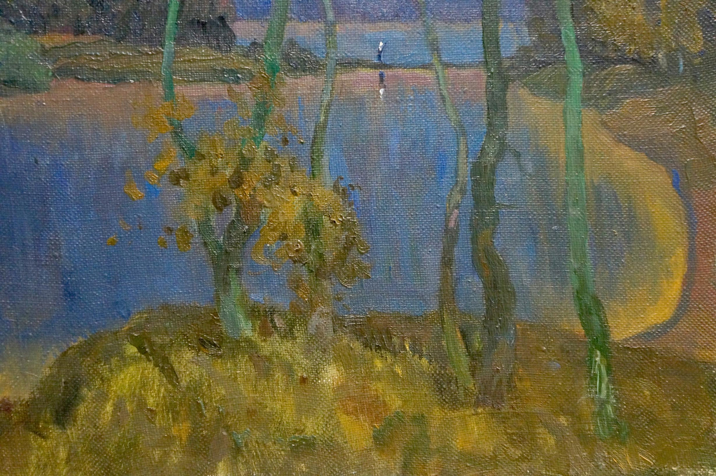 Oil painting Blue day Mynka Alexander Fedorovich