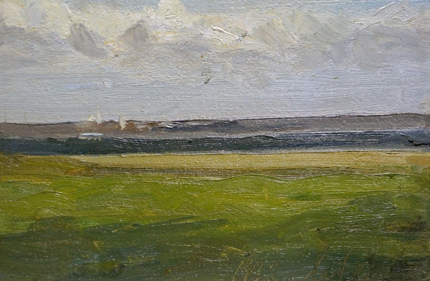 Oil painting To the rain Buryachok Nikolay Ivanovich