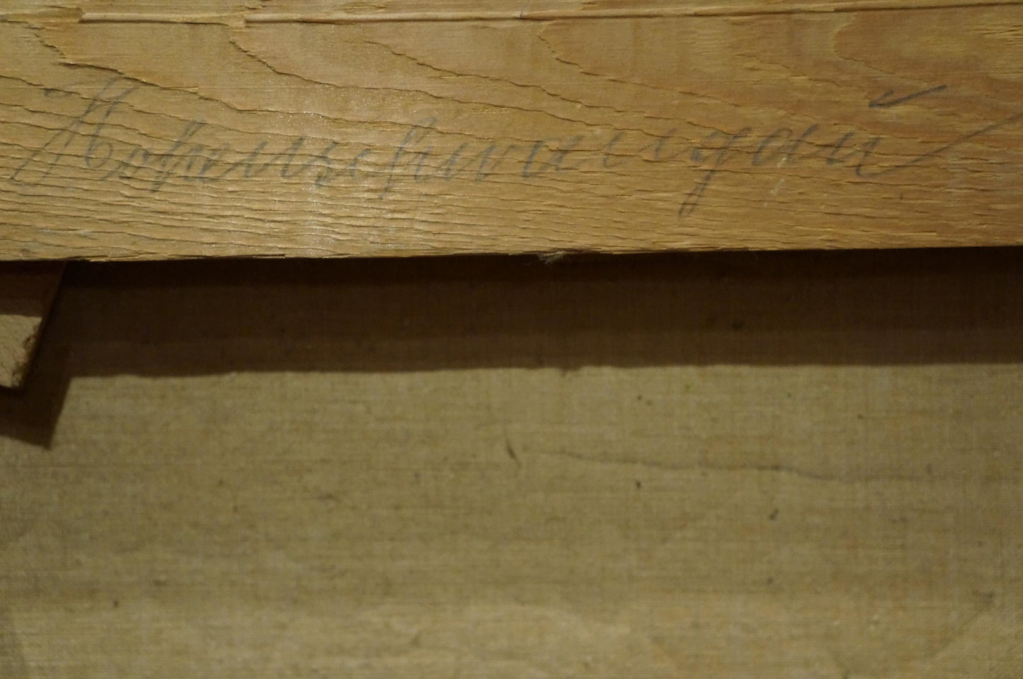 Oil painting Castle landscape