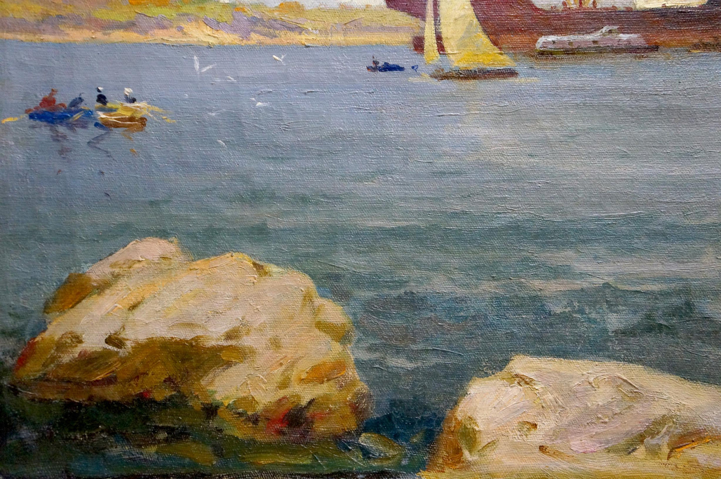 Oil painting Glow Melnikov Leonid Kuzmich