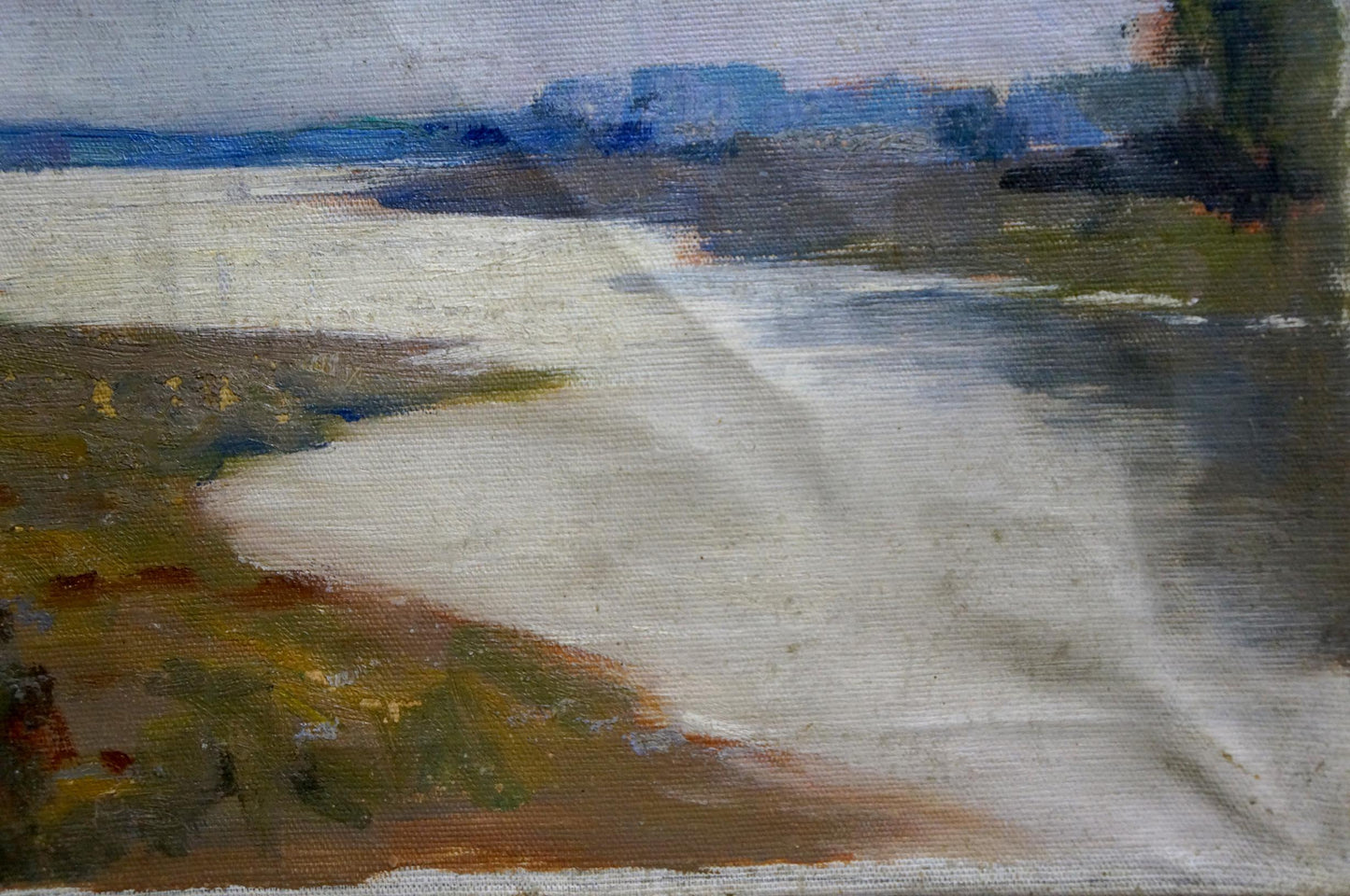 Oil painting Landscape Stavropol artist