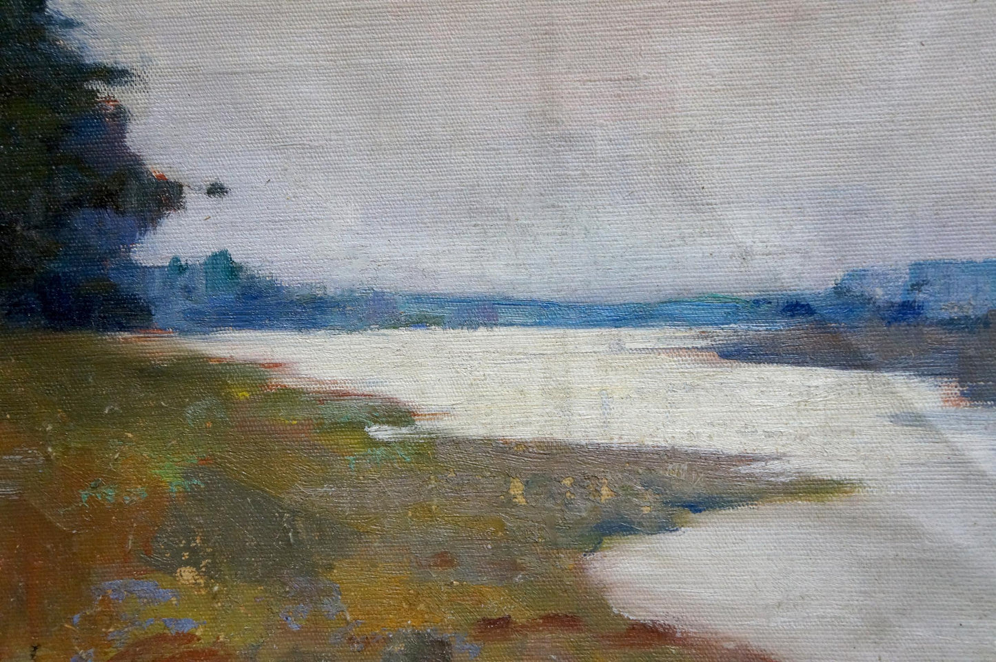 Oil painting Landscape Stavropol artist
